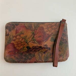 Patricia Nash Floral Print Wristlet